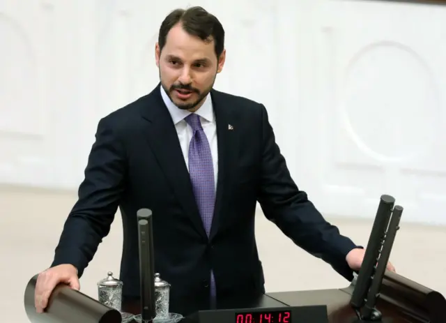 Hazine ve Maliye Bakanı Berat Albayrak