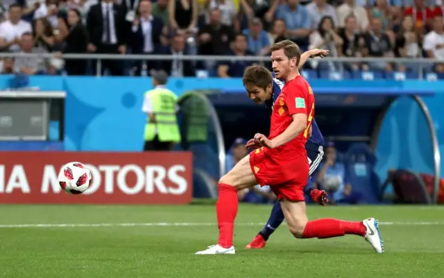 Haraguchi akifunga bao la kwanza