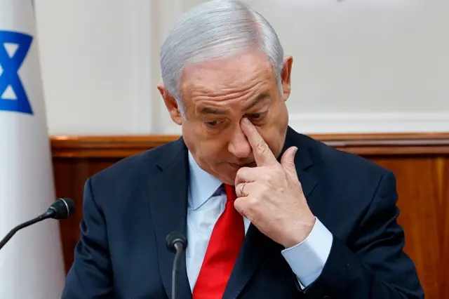 رئيس الوزراء الإسرائيلي بنيامين نتانياهو