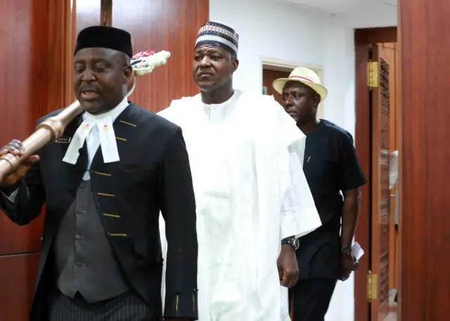 Kakakin majalisar wakilai Hon Yakubu Dogara