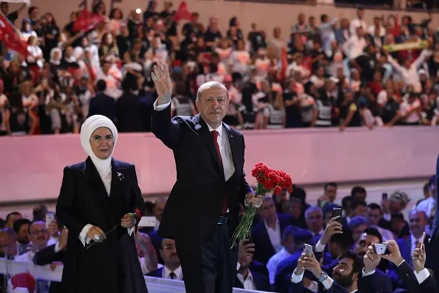أردوغان وزوجته