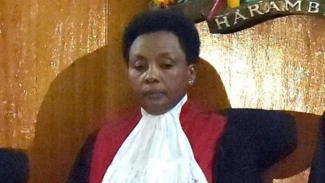 Philomena Mwilu ayaa xilkan loo magacaabay sannadkii 2016-kii