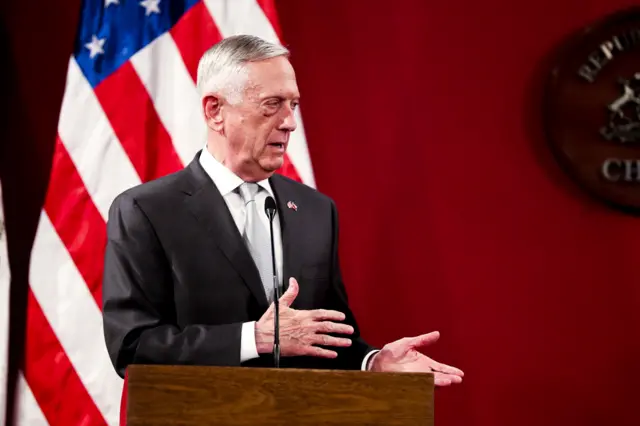 ABD Savunma Bakanı James Mattis