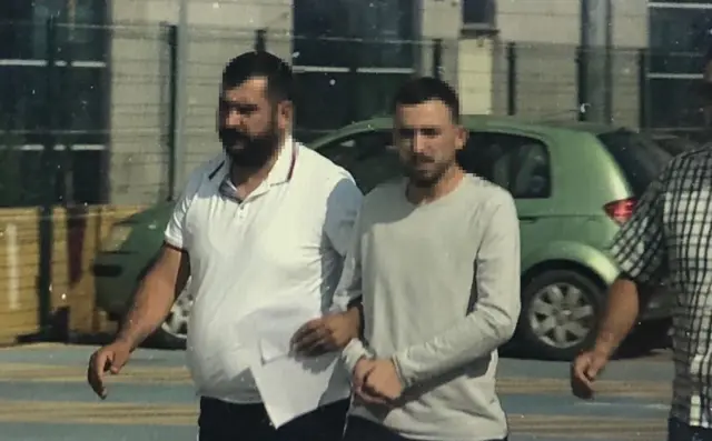 şüpheli mahkemeye getirilirken