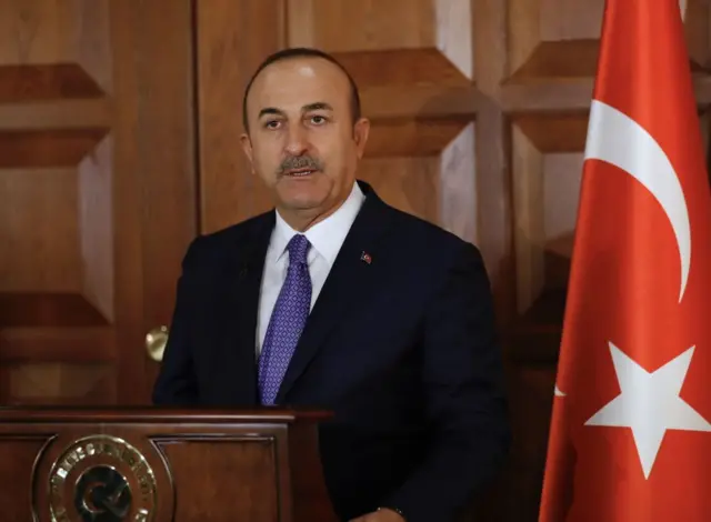 Türkiye Dışişleri Bakanı Mevlüt Çavuşoğlu