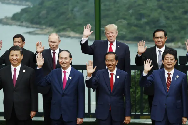 Chủ tịch Trần Đại Quang cùng các lãnh đạo thế giới tại APEC Đà Nẵng 2018