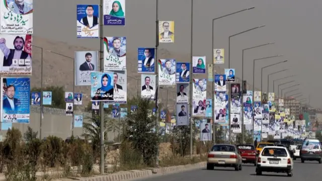 کارزار انتخابات پارلمانی افغانستان
