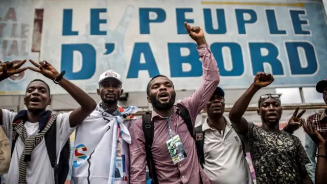 Des militants de l'UDPS (photos d'archives)