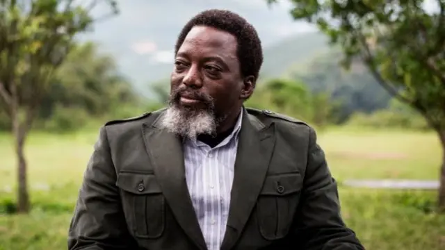 Joseph Kabila, président sortant de la RDC, au pouvoir depuis 2001
