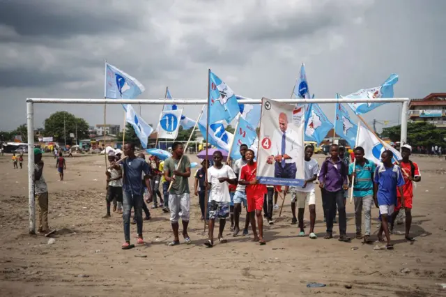 Des jeunes partisans de Martin Fayulu (Image d'archives)