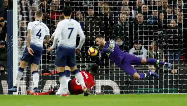 Tottenham 0-1 Manchester United