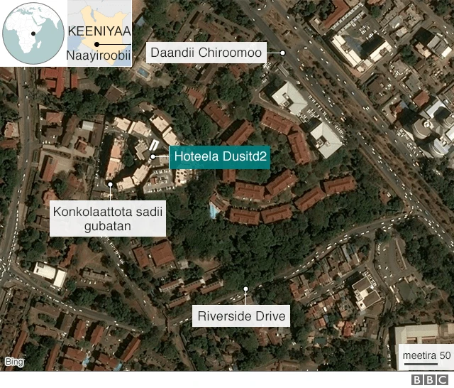 Kaartaa iddoo itti argama haleellaa agarsiisu