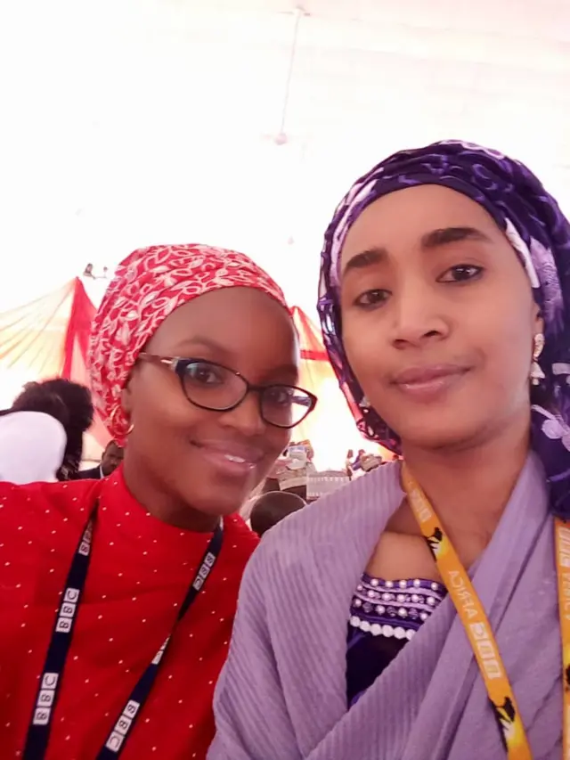 Fauziyya Kabir Tukur da Halima Umar Saleh