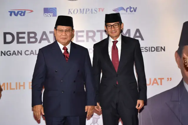 Prabowo Subianto dan Sandiaga Uno