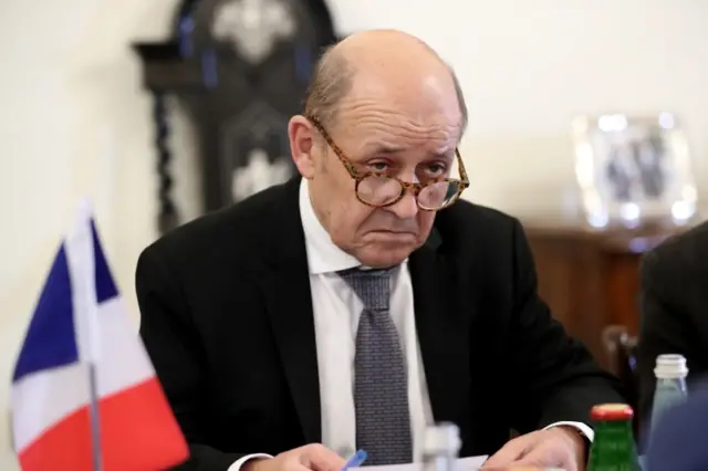 وزیر خارجه فرانسه