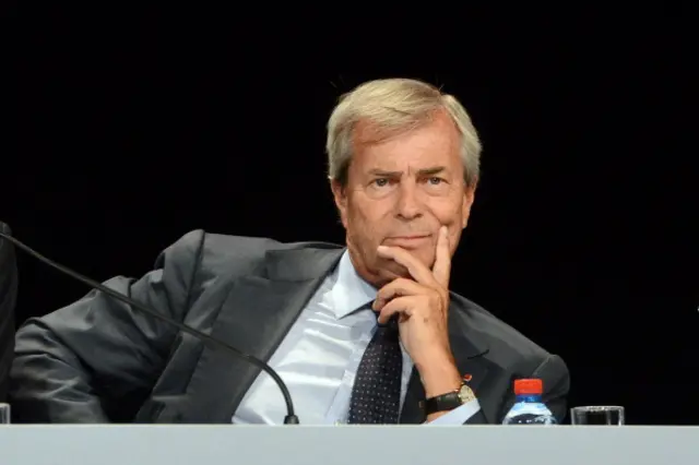 L'homme d'affaires français Vincent Bolloré