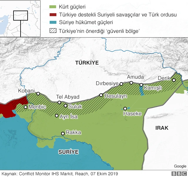 suriye haritası