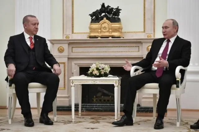 Rusya Devlet Başkanı Vladimir Putin, Cumhurbaşkanı Erdoğan
