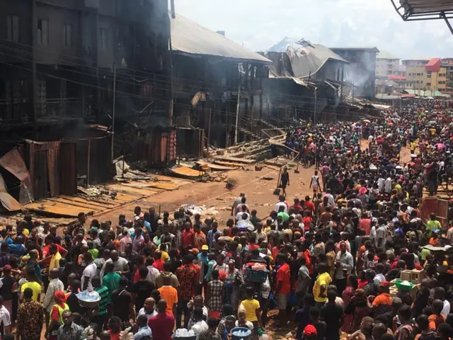 Ọkụ gbara n'Onicha