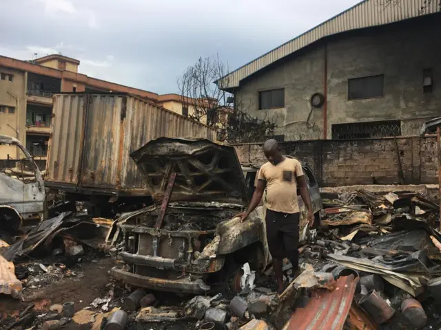 ọkụ gbara ebe a na-arụgharị ụgbọala