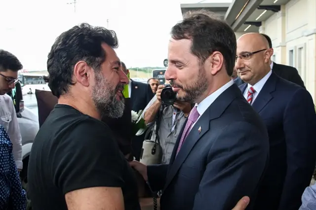 Hakan Atilla ve Berat Albayrak
