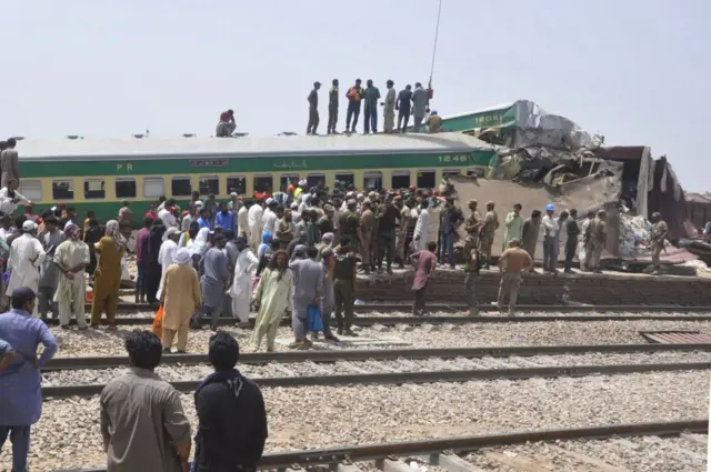 ٹرین حادثات