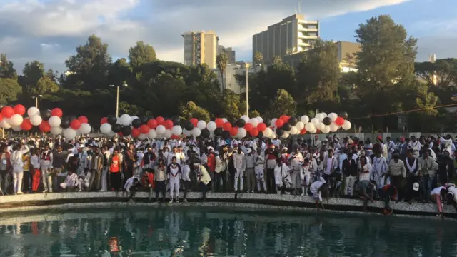 Hirmaattota Irreecha Finfinnee