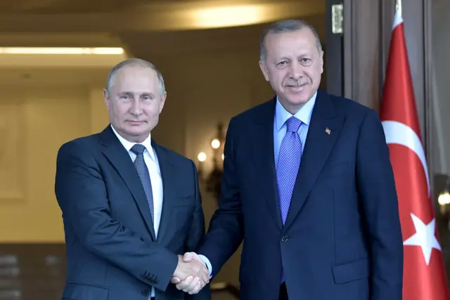 Putin ve Erdoğan