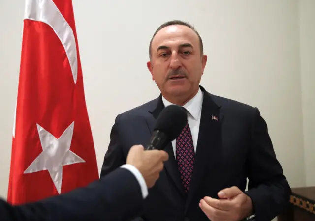 Dışişleri Bakanı Mevlüt Çavuşoğlu