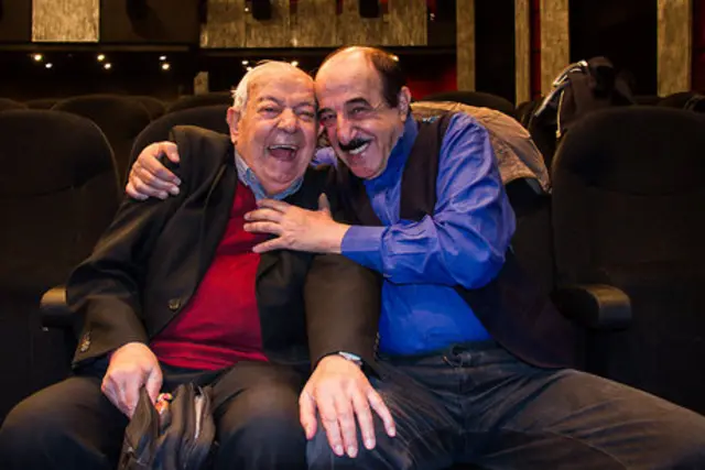 منوچهر آذری و رضا عبدی