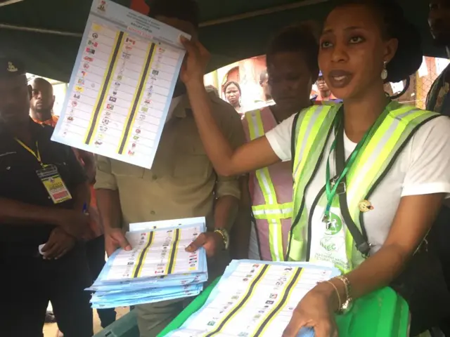 Yadda ake tantance kuri'u a mazabar Amarata da ke Yenagoa