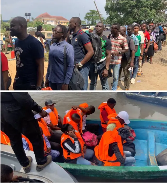 Awọn oludibo atawọn oṣiṣẹ INEC letido kan ni ipinlẹ Bayelsa