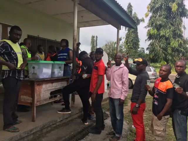 Election don begin for unit 5 ward 8 Imiringi Ogbia LGA