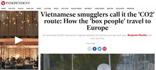 The Independent article
