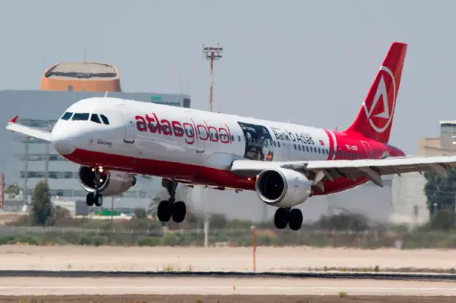 atlasglobal uçağı