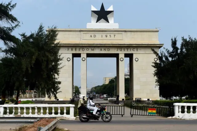 Kofar Black Star Gate da ke birnin Accra
