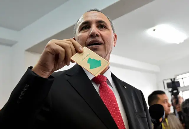 انتخابات الجزائر مهيوبي تصويت