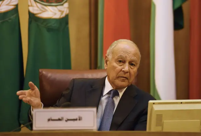 أحمد أبو الغيط أمين عام الجامعة العربية