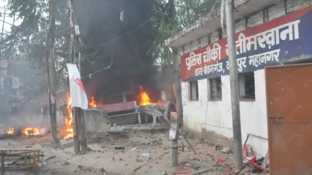 कानपुर में हिंसा