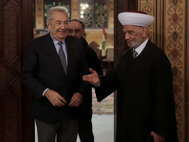 سمير الخطيب في دار الفتوى اللبناني