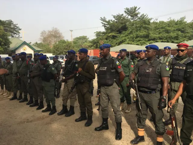 Security tanda boku for Benue INEC office
