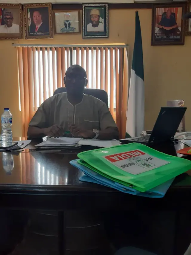 Delta State REC for INEC, Cyril Omorogbe