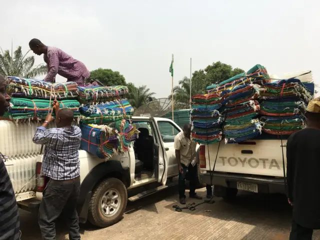 Aworan ẹni ti wọn ko si ọkọ fun awọn oṣiṣẹ Inec