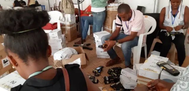 Ndị ọrụ Inec n'Ebonyị