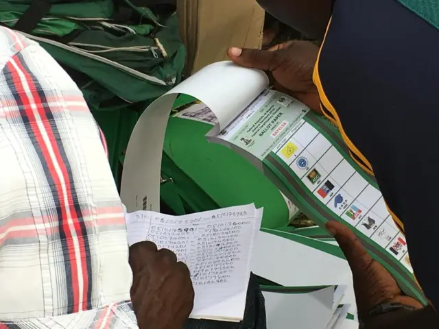 Ballot paper