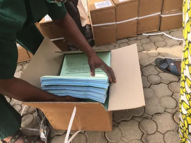 Aworan awọn nnkan elo idibo