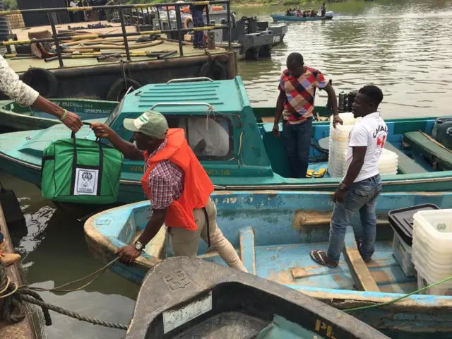 INEC dey load bats wit election materials