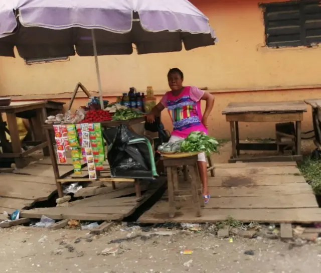 Market woman for Uyo, Akwa Ibom state