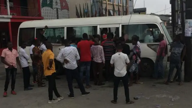Di bus go still being dem come back to Port Harcourt after di election
