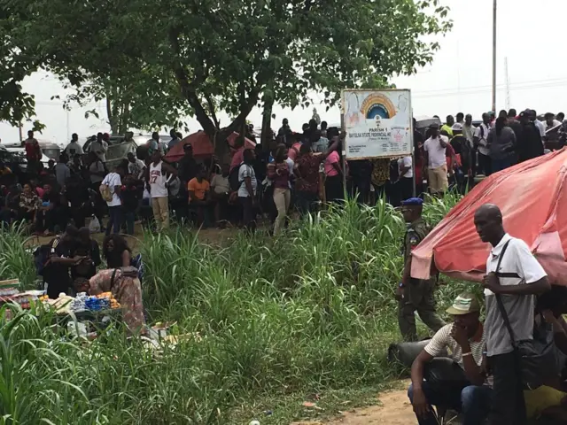 aworan awọn oṣiṣẹ Inec ni Yenegoa